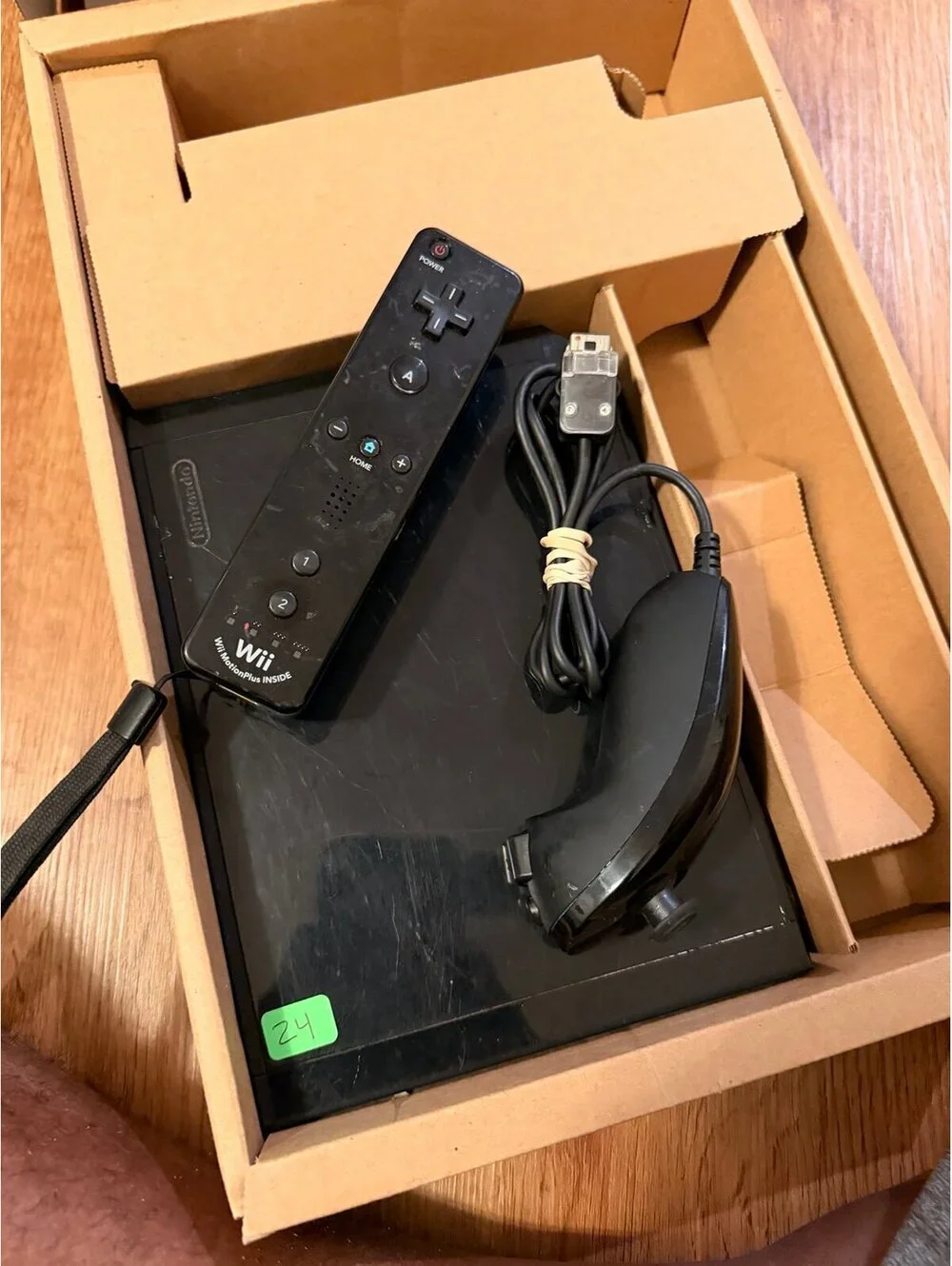 Nintendo Wii Black Console